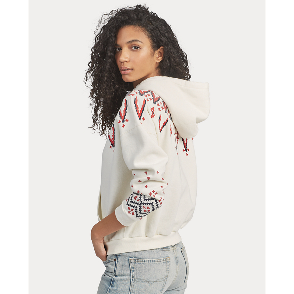 Nevis Fair Isle Fleece Sweatshirt Polo Ralph Lauren 4