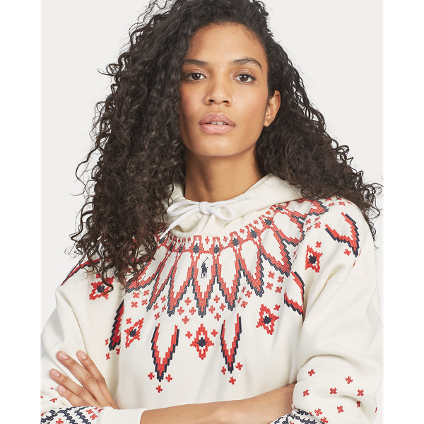 Nevis Fair Isle Fleece Sweatshirt Polo Ralph Lauren 5