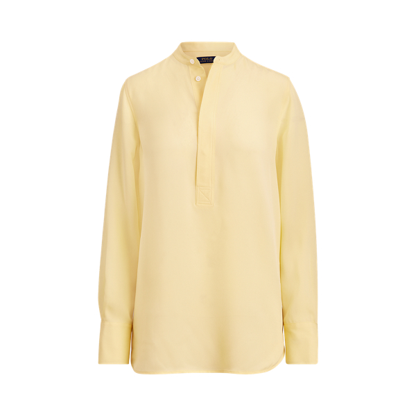 Silk Long-Sleeve Blouse Polo Ralph Lauren 1