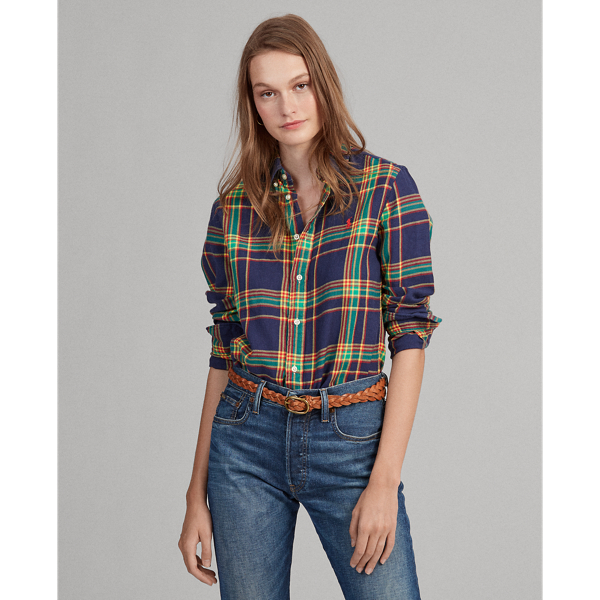 Ralph lauren tartan shirt online