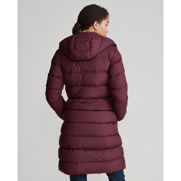 Claret Hue Belmont Down-Fill Coat Polo Ralph Lauren 5
