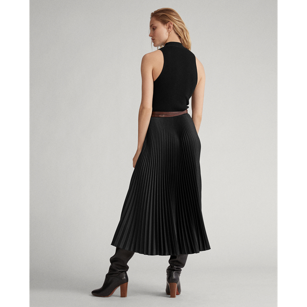 Sleeveless Mockneck Dress