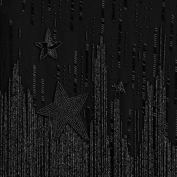 Black Beaded-Fringe Skirt Polo Ralph Lauren 7