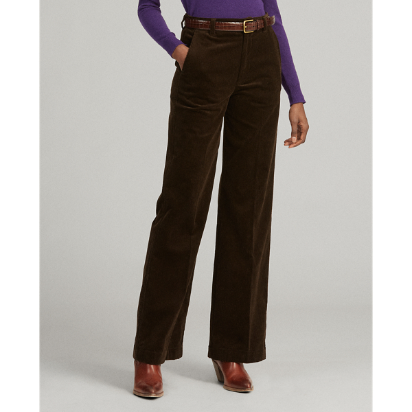 Corduroy Straight-Leg Pant