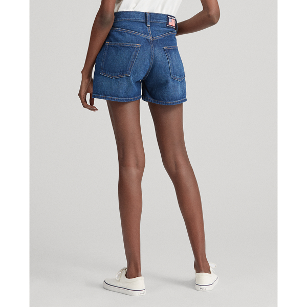 Medium Indigo Limited-Edition Denim Short Polo Ralph Lauren 6