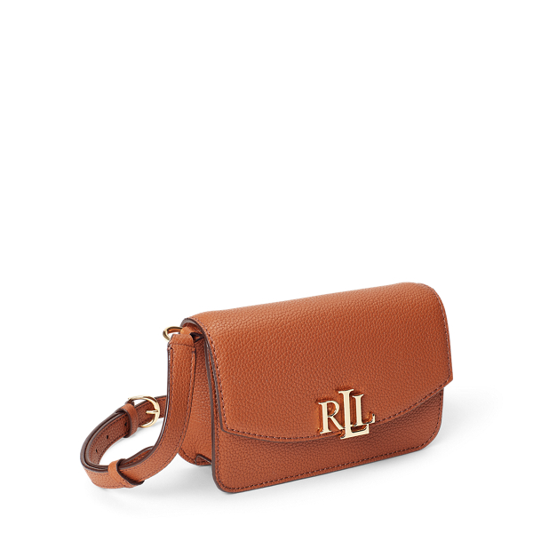 Lauren Tan Leather Crossbody Bag Lauren 2