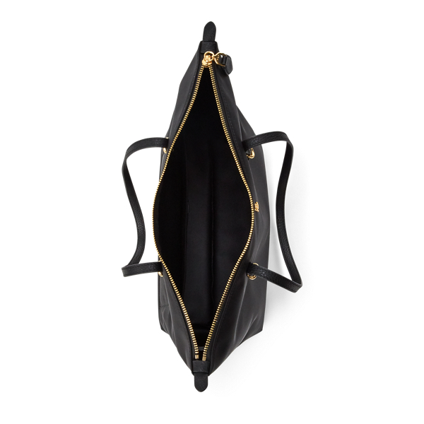 Black Oxford Medium Keaton Tote Lauren 5