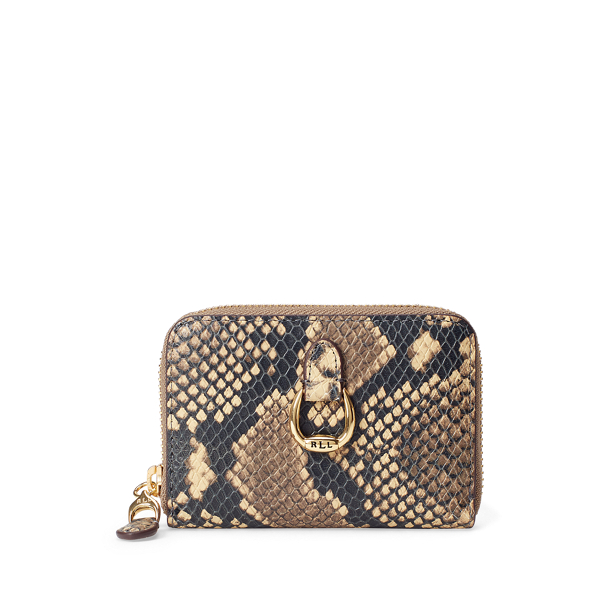 Leather Small Zip Wallet