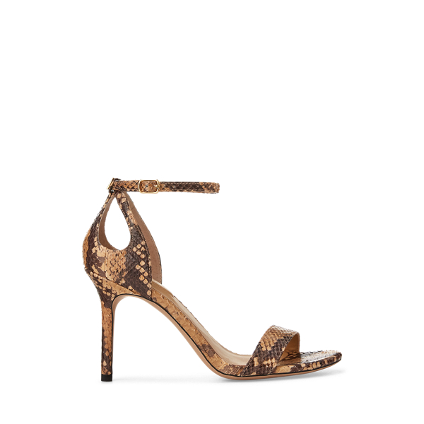 Gretchin II Snakeskin Sandal Lauren 1