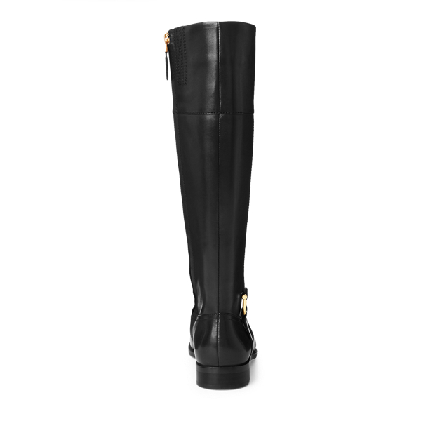 Black Bernadine Leather Boot Lauren 4