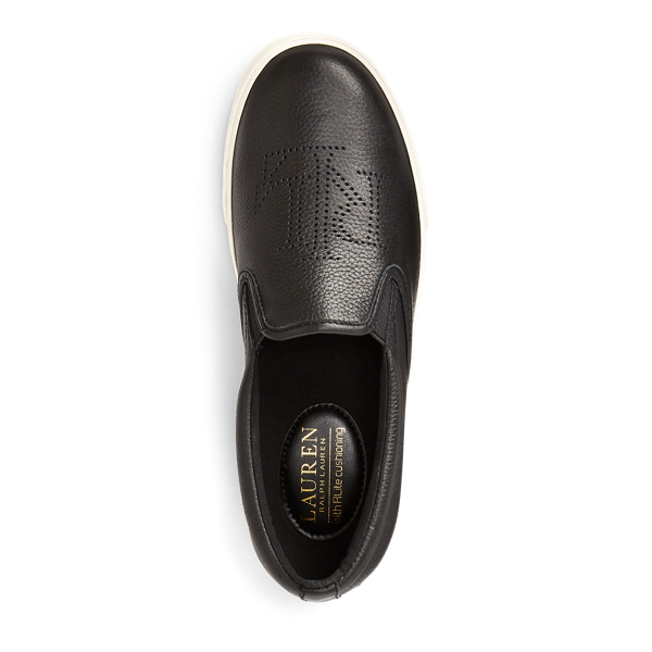 Black Racquel Slip-On Sneaker Lauren 5