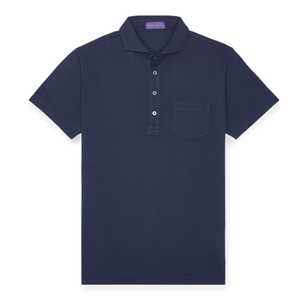 Polo de piqu&eacute; lavado Purple Label en 1