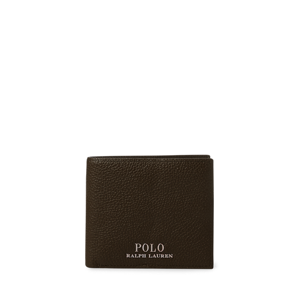 Pebbled Leather Billfold