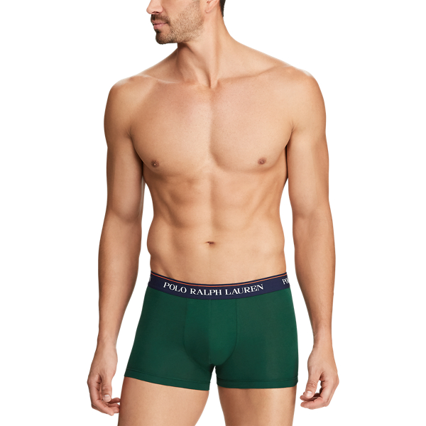 3 Pk Aopp/New Forest/Dusk Stretch Cotton Trunk 3-Pack Polo Ralph Lauren 2