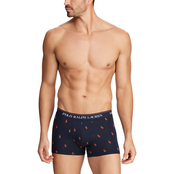 3 Pk Aopp/New Forest/Dusk Stretch Cotton Trunk 3-Pack Polo Ralph Lauren 3