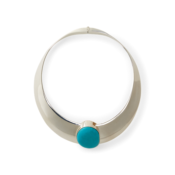 Cabochon Turquoise Collar Ralph Lauren Collection 1