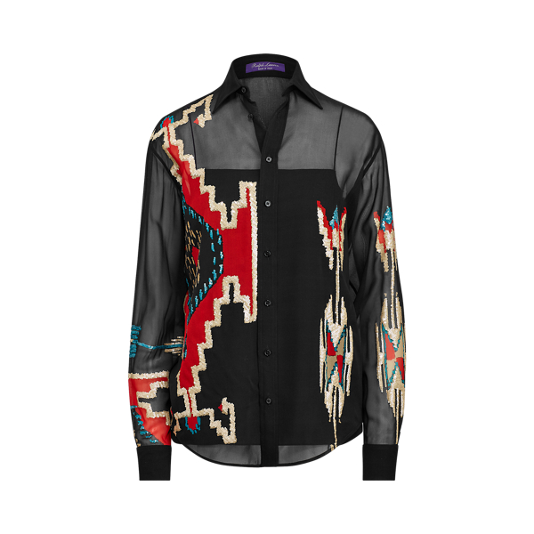 Seidenbluse Antonella Ralph Lauren Collection in 1