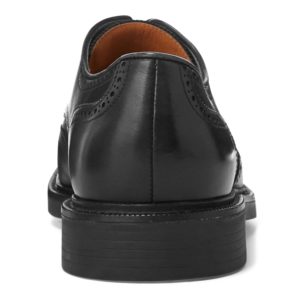 Asher Leather Wingtip Polo Ralph Lauren in Black 7