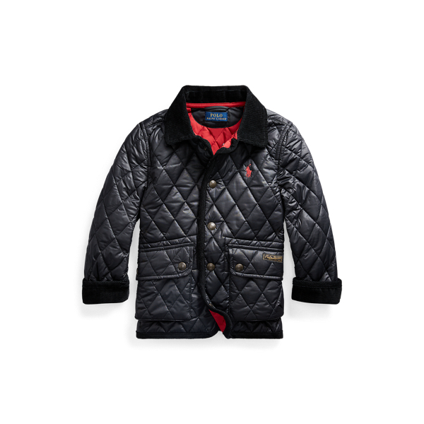 Polo ralph lauren iconic quilted car coat online