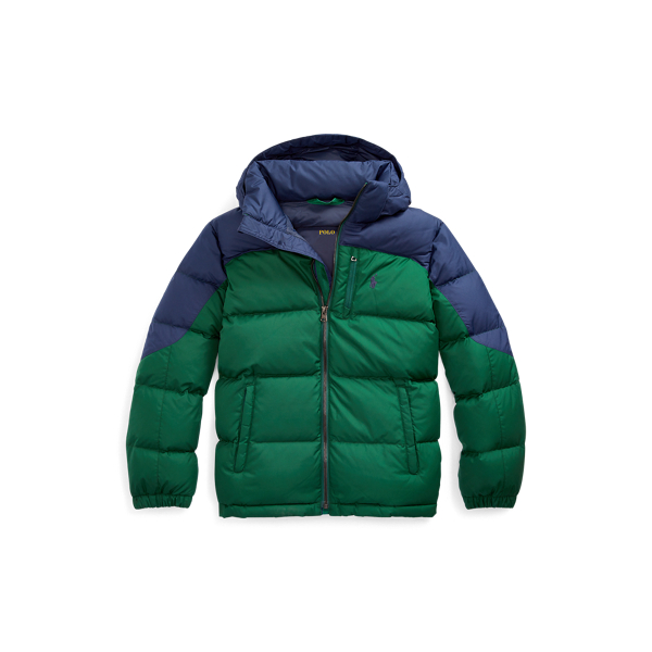 Hooded Down Jacket Boys 8-20 1