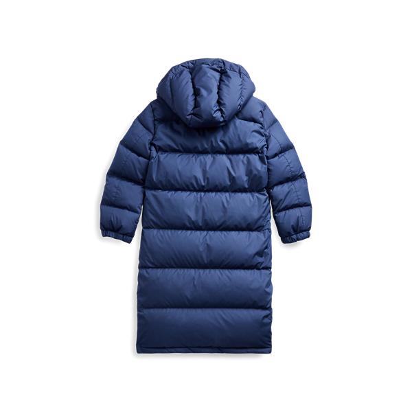 Refined Navy Down Hooded Coat Boys 8-20 2