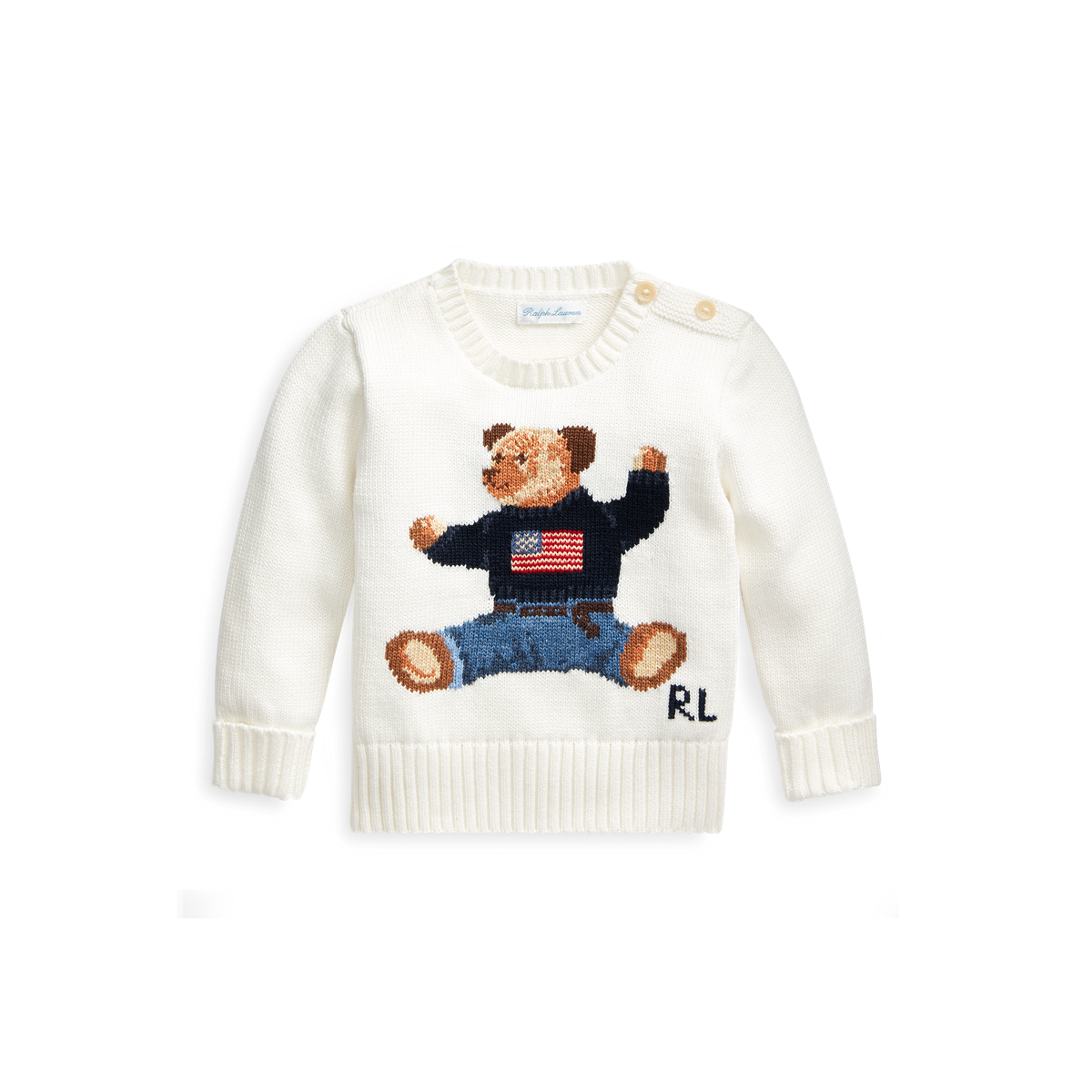 Ralph lauren teddy bear baby on sale