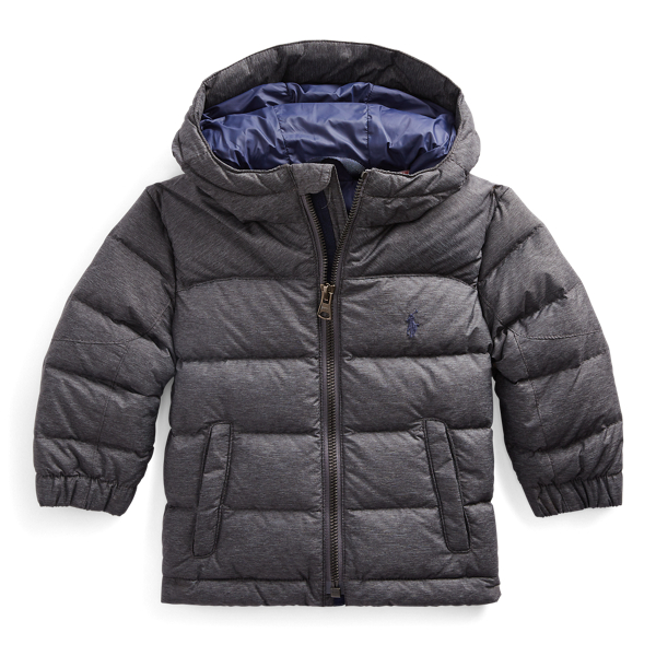 Hooded Down Jacket Baby Boy em 1