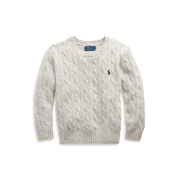 Cable-Knit Wool-Cashmere Jumper Boys 1.5-6 Years 1