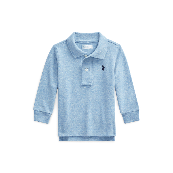 Cotton Mesh Polo Shirt Baby Boy 1