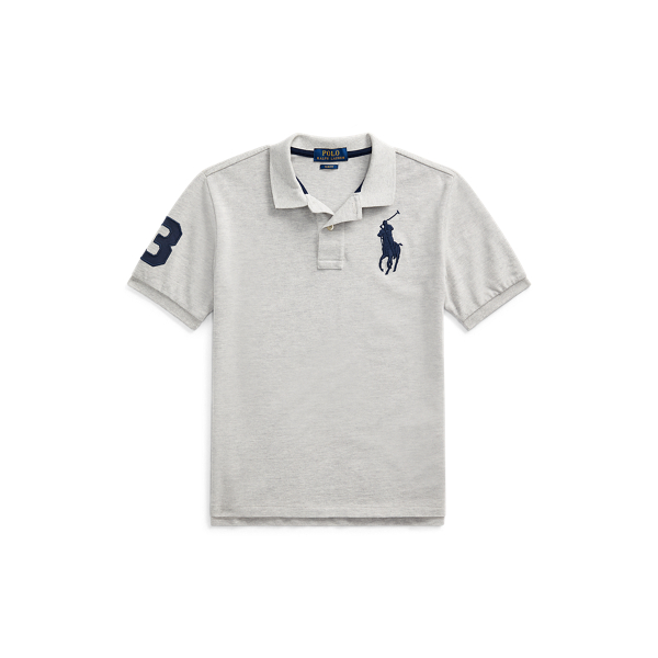 Slim Fit Cotton Mesh Polo Boys 8-20 1