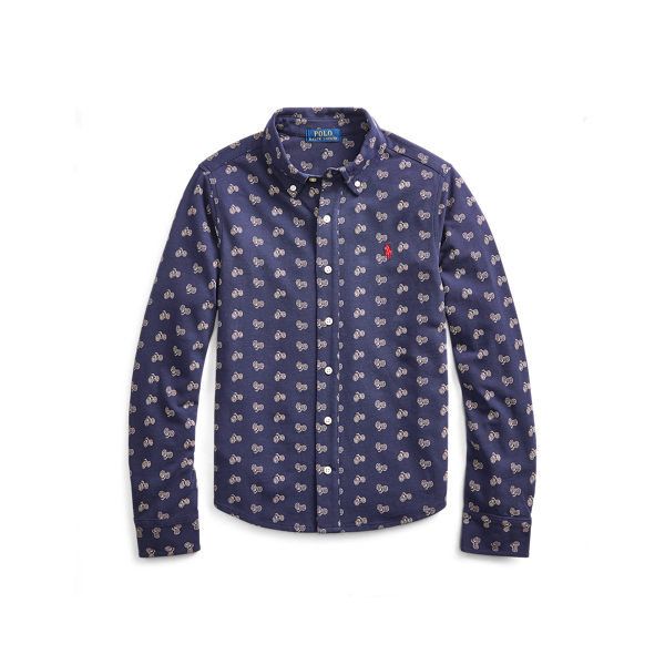 Oxfordhemd mit Fahrraddruck Boys 6-14 Years in 1