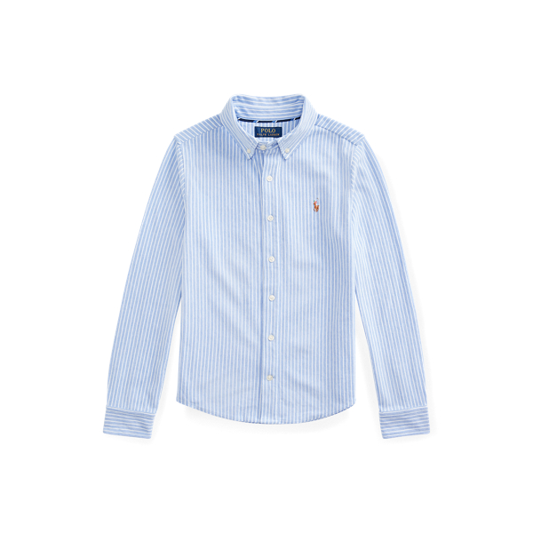 Knit Cotton Oxford Shirt Boys 6-14 Years in 1