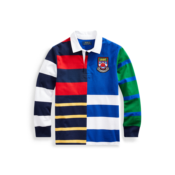 Striped Cotton Jersey Rugby Boys 6-14 Years 1