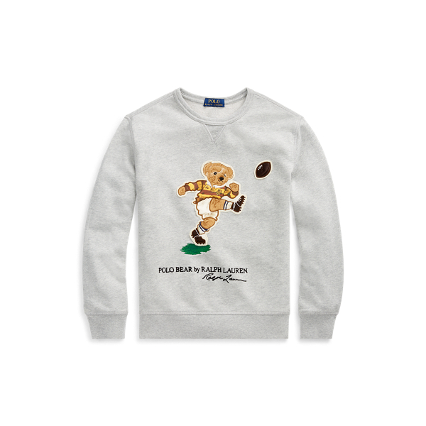 Kicker Bear Cotton Sweatshirt Boys 6-14 Years in 1