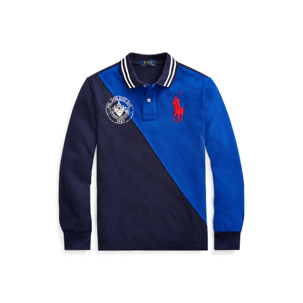 Big Pony Cotton Mesh Polo Boys 6-14 Years 1