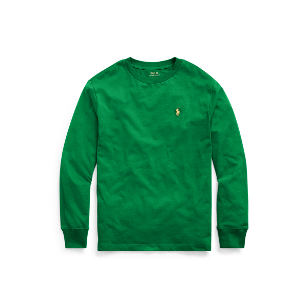 Cotton Jersey Crewneck Tee Boys 8-20 1