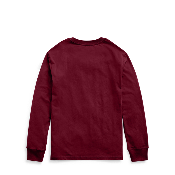Classic Wine Cotton Jersey Crewneck Tee Boys 8-20 2