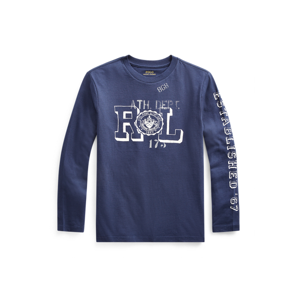 T-shirt graphique en jersey de coton