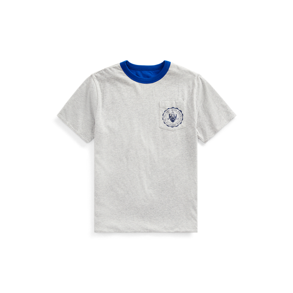 T-shirt r&eacute;versible en coton Boys 6-14 Years en 1