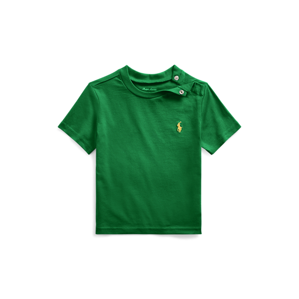 Cotton Jersey Crewneck Tee Baby Boy 1