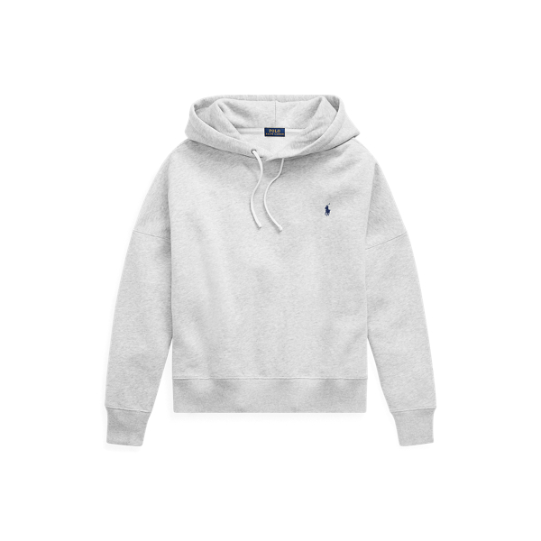 Polo drawcord fleece hoodie on sale