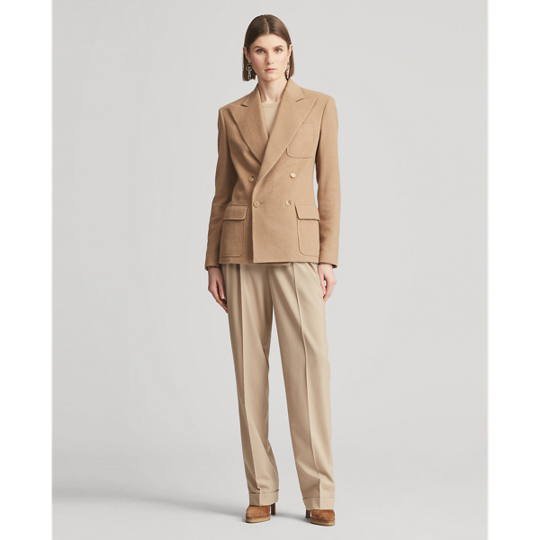 Camel Caley Camel-Hair Jacket Ralph Lauren Collection 4