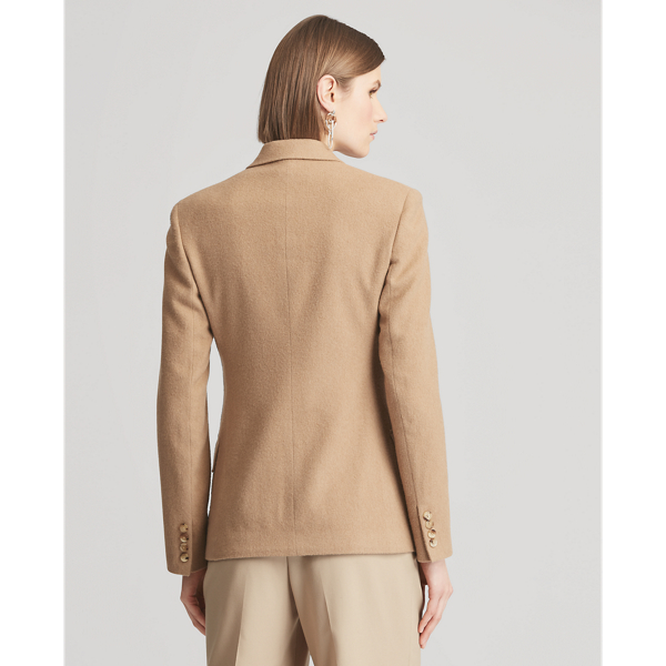 Camel Caley Camel-Hair Jacket Ralph Lauren Collection 5