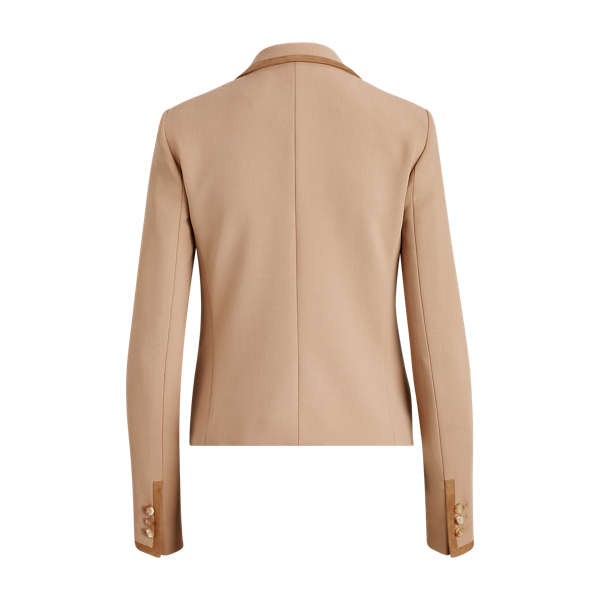 Camel Premda Crest Wool-Blend Jacket Ralph Lauren Collection 3