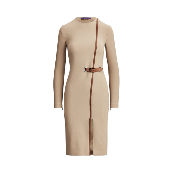 Evelina Belted Wool Dress Ralph Lauren Collection in 1
