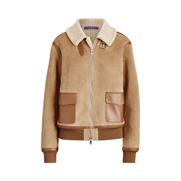 Willard Shearling Coat Ralph Lauren Collection 1