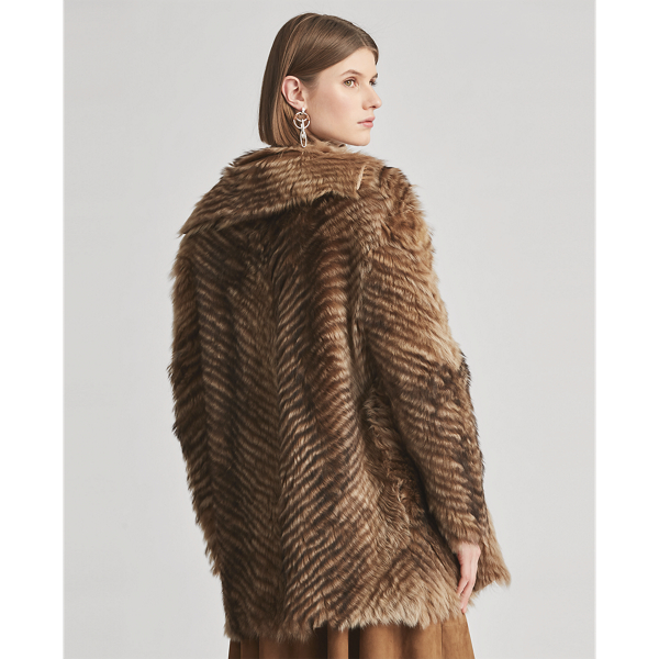 Natural Shearling Jumper Coat Ralph Lauren Collection 5
