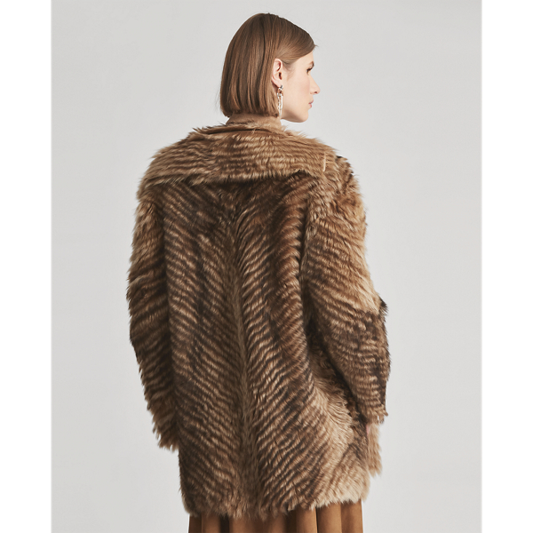 Natural Shearling Jumper Coat Ralph Lauren Collection 6