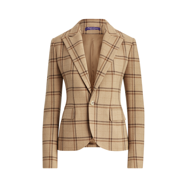 Veste Winnifred en laine &eacute;cossaise Ralph Lauren Collection en 1