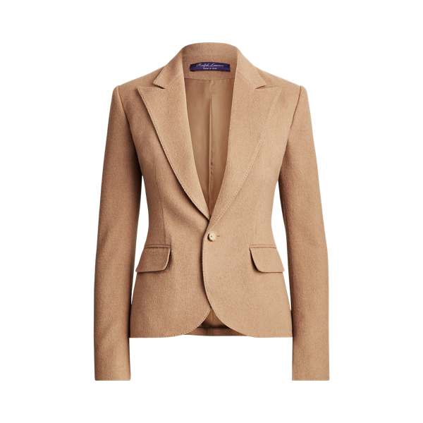 Winnifred Camel-Hair Jacket Ralph Lauren Collection 1